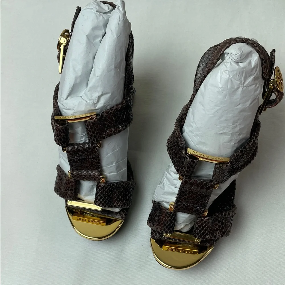 Tory Burch elegant snakeskin